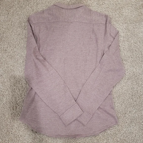 Penguin Men's Plum Wine Long Sleeved Shirt - Picture 10 of 10